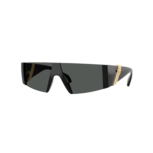 Óculos de Sol Versace 0VE4516 GB1/8736 Acetato Preto com lentes na cor Cinza Escuro