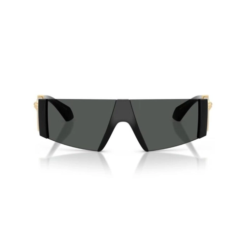Óculos de Sol Versace 0VE4516 GB1/8736 Acetato Preto com lentes na cor Cinza Escuro