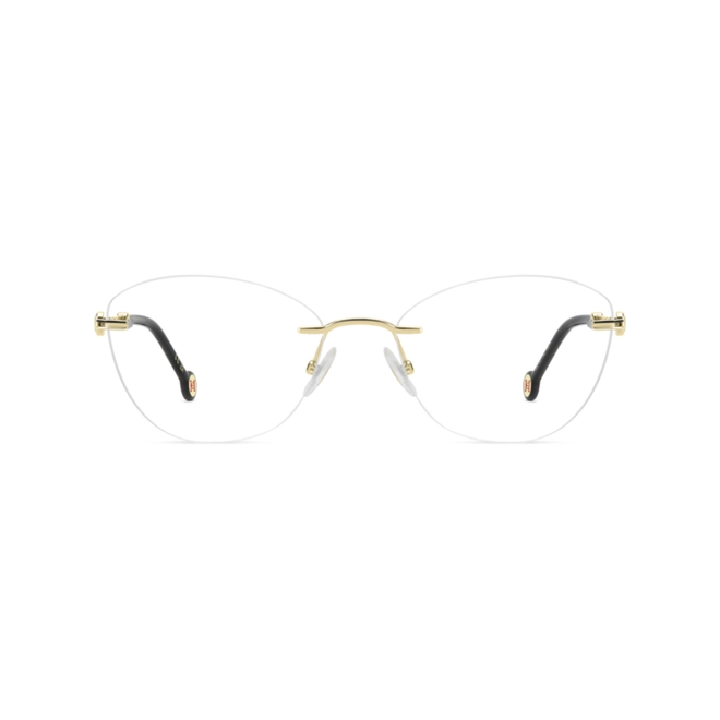 Óculos de Grau Carolina Herrera HER 0427 J5G 5518 Metal Dourado 2