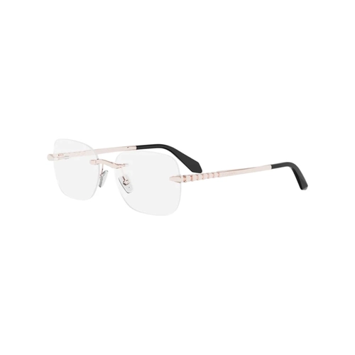 Óculos de Grau Bvlgari BV50090U_57030 Metal Dourado