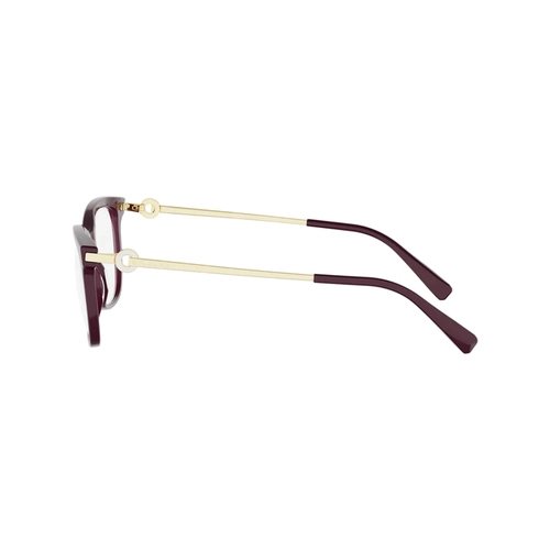 Óculos de Grau Bvlgari BV50093I_54081 Acetato Bordô