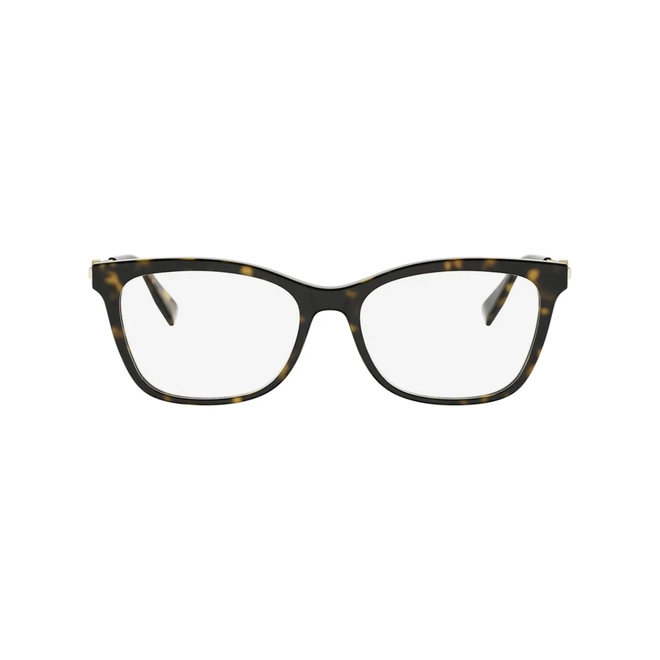 Óculos de Grau Bvlgari BV50093I_54052 Acetato Marrom Mesclado 2