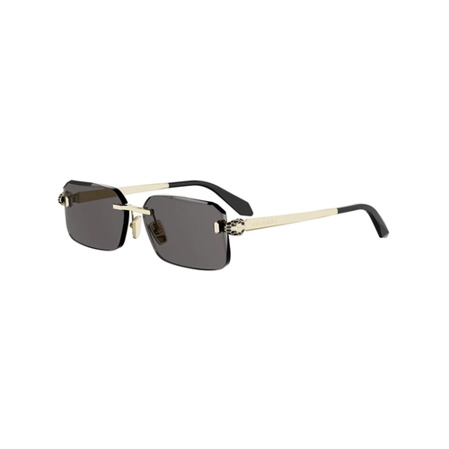 Óculos de Sol Bvlgari BV40108U_5833A Metal Dourado com lentes na cor Cinza