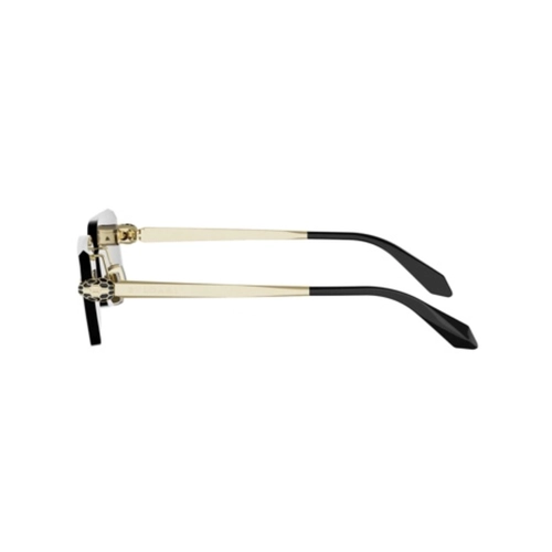 Óculos de Sol Bvlgari BV40108U_5833A Metal Dourado com lentes na cor Cinza