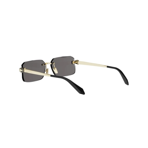 Óculos de Sol Bvlgari BV40108U_5833A Metal Dourado com lentes na cor Cinza