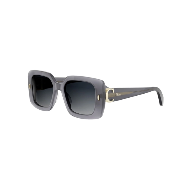 Óculos de Sol Christian Dior Initials S2I CD40274I_5320B Metal Dourado com lentes na cor Cinza Degradê 1