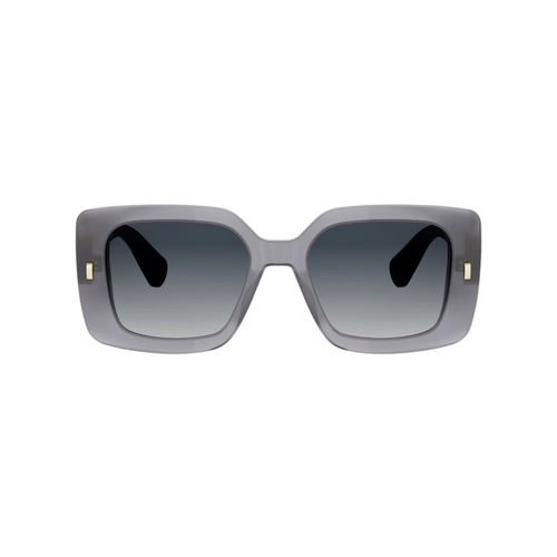 Óculos de Sol Christian Dior Initials S2I CD40274I_5320B Metal Dourado com lentes na cor Cinza Degradê