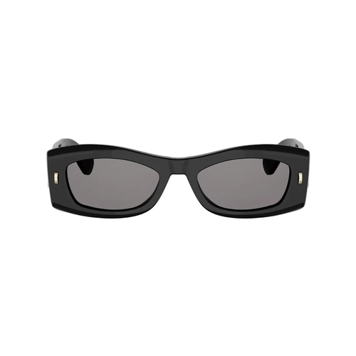 Óculos de Sol Christian Dior Initials S1I CD40275I_5301A Acetato Preto com lentes na cor Cinza Escuro