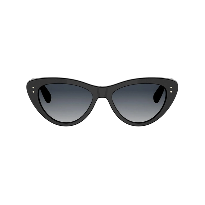 Óculos de Sol Christian Dior Oblique B2I CD40286I_5501B Acetato Preto com lentes na cor Cinza Degradê 2