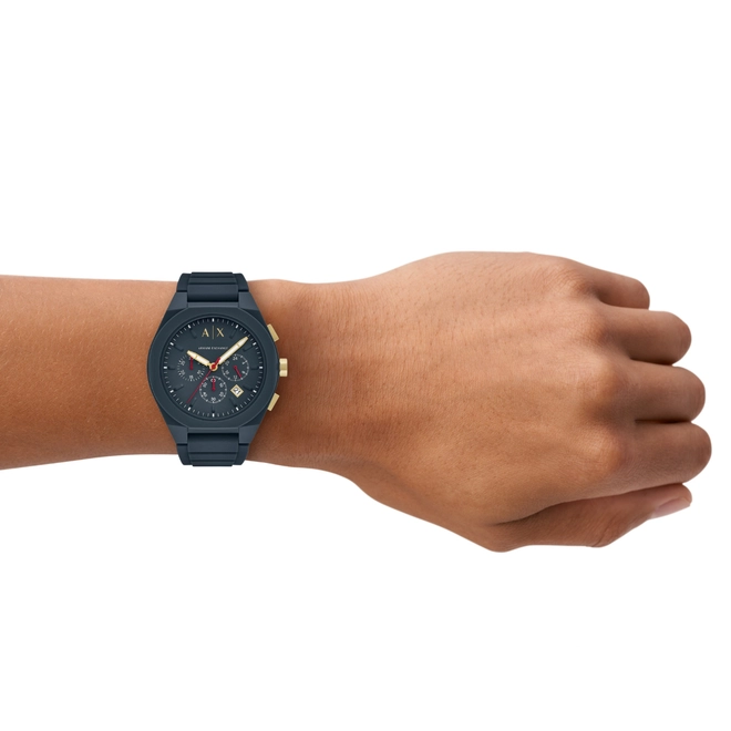 Relógio Armani Exchange A|X Cronógrafo - AX4168B1 D1DX Azul 2