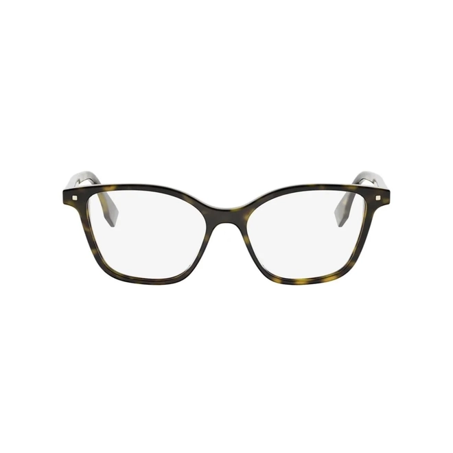 Óculos de Grau Fendi FE50162I_52052 Acetato Marrom Mesclado 2