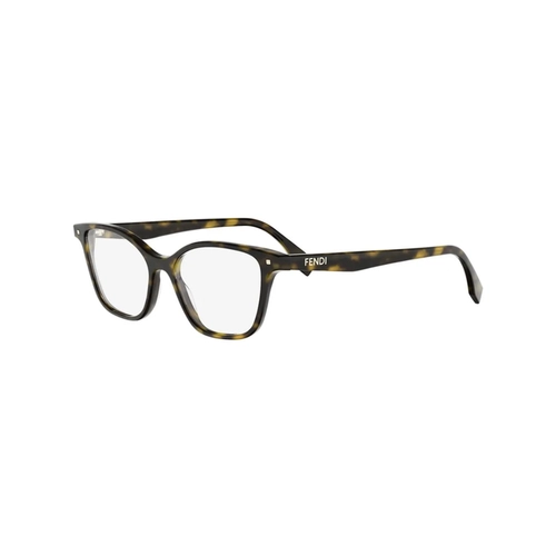 Óculos de Grau Fendi FE50162I_52052 Acetato Marrom Mesclado