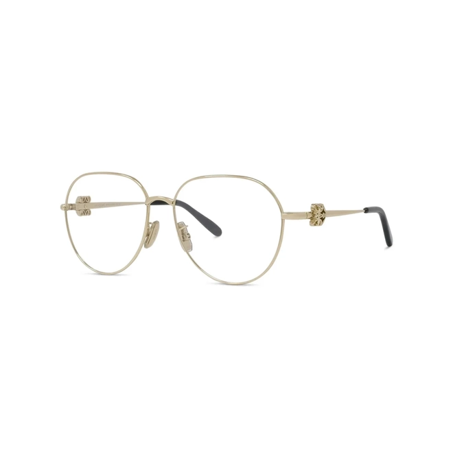 Óculos de Grau Loewe LW50124U_55032 Metal Dourado 1