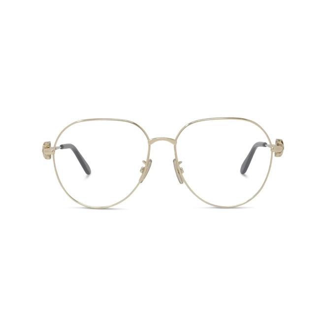 Óculos de Grau Loewe LW50124U_55032 Metal Dourado 2