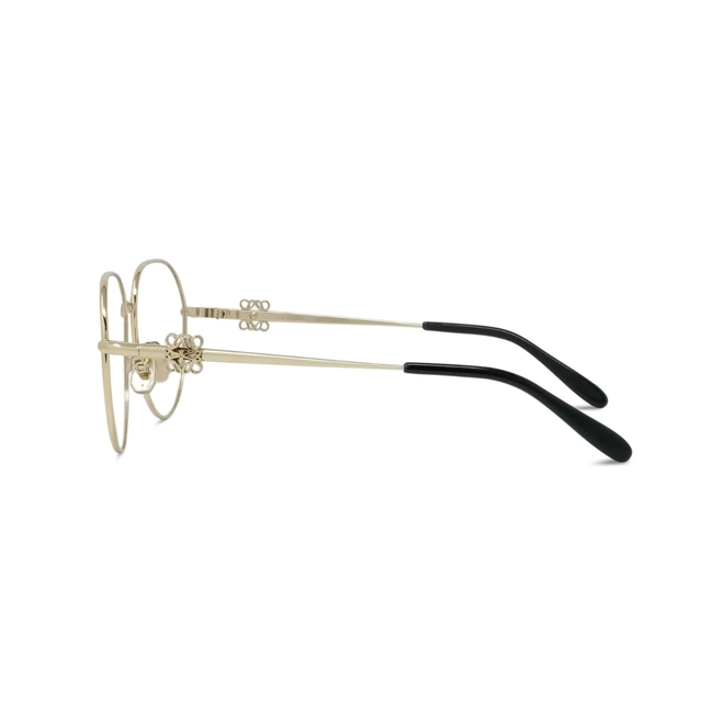 Óculos de Grau Loewe LW50124U_55032 Metal Dourado 4