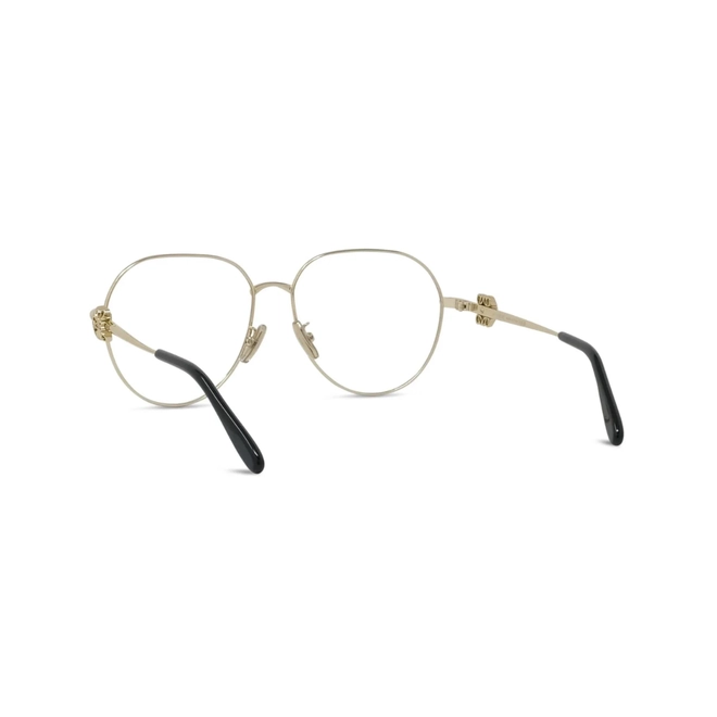 Óculos de Grau Loewe LW50124U_55032 Metal Dourado 5