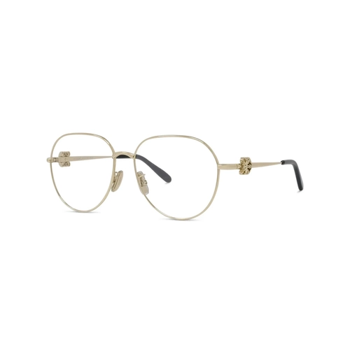 Óculos de Grau Loewe LW50124U_55032 Metal Dourado