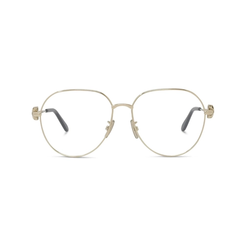 Óculos de Grau Loewe LW50124U_55032 Metal Dourado