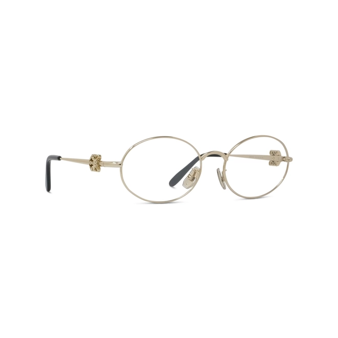 Óculos de Grau Loewe LW50127U_53032 Metal Dourado 3