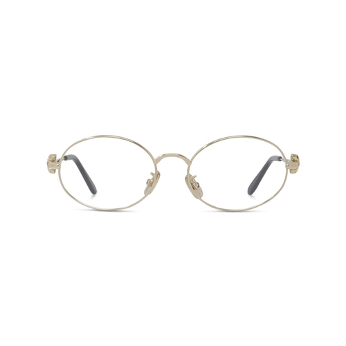 Óculos de Grau Loewe LW50127U_53032 Metal Dourado