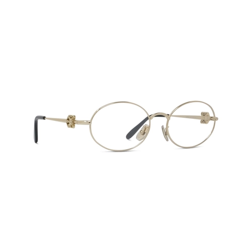 Óculos de Grau Loewe LW50127U_53032 Metal Dourado