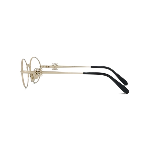 Óculos de Grau Loewe LW50127U_53032 Metal Dourado