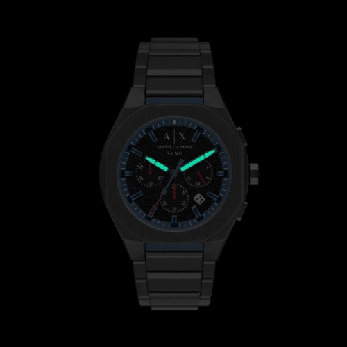 Relógio Armani Exchange A|X Sync Cronógrafo - AX4295B1 P1GX Preto