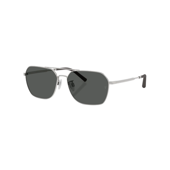 Óculos de Sol Oliver People 0OV1377S 50362758 Aço Prateado com lentes na cor Verde Escuro Polarizado Fotocromático 1