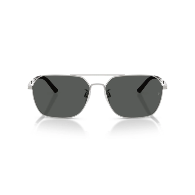 Óculos de Sol Oliver People 0OV1377S 50362758 Aço Prateado com lentes na cor Verde Escuro Polarizado Fotocromático 2
