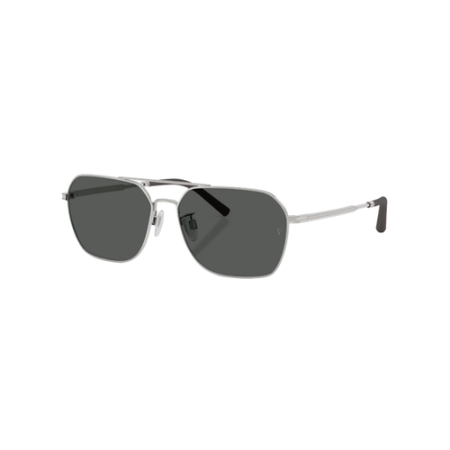 Óculos de Sol Oliver People 0OV1377S 50362758 Aço Prateado com lentes na cor Verde Escuro Polarizado Fotocromático