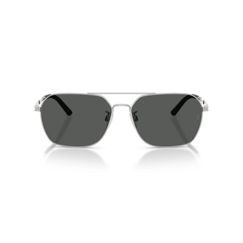 Óculos de Sol Oliver People 0OV1377S 50362758 Aço Prateado com lentes na cor Verde Escuro Polarizado Fotocromático