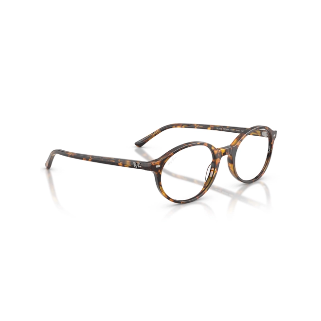 Óculos de Grau Ray-Ban German 0RX5429 8536 53 Acetato Marrom Mesclado Polido 3