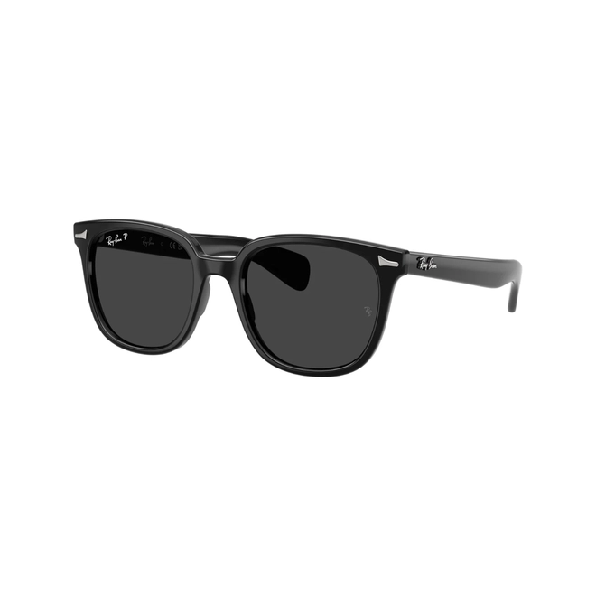 Óculos de Sol Ray-Ban Brunel II 0RB2235 901/4853 Propionato Preto Polido com lentes na cor Preto Polarizado 1