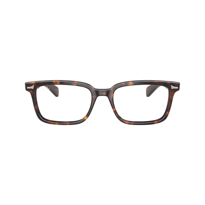 Óculos de Grau Ray-Ban Brunel 0RX5534 2012 55 Acetato Marrom Mesclado Polido 2