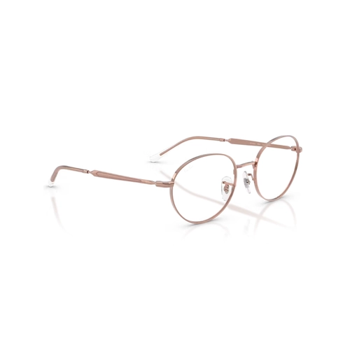 Óculos de Grau Ray-Ban 0RX6558 2943 54 Metal Cobre Polido