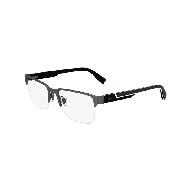 Óculos de Grau Lacoste L2305 N038 57 Metal Cinza 1
