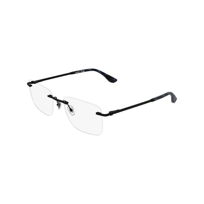 Óculos de Grau Lacoste L2324 002 54 Metal Preto 1