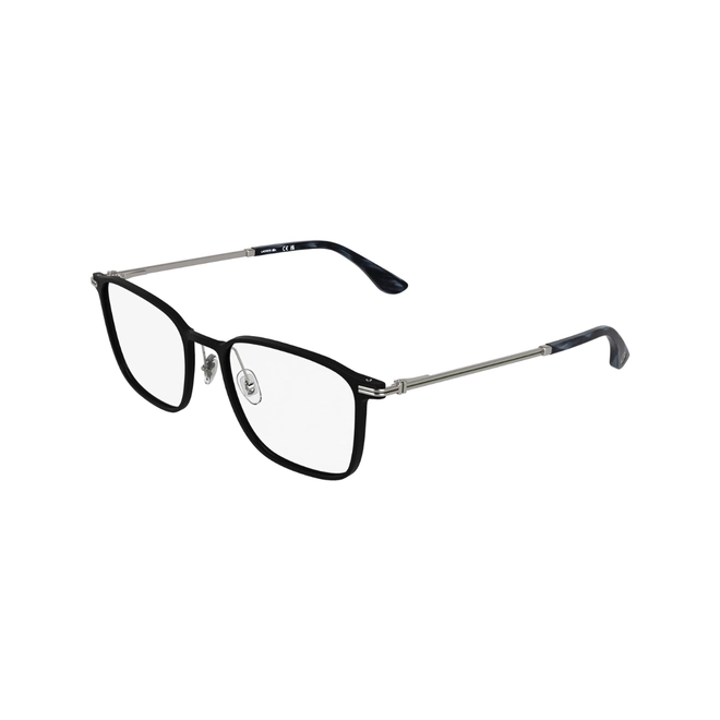 Óculos de Grau Lacoste L2325 002 54 Metal Preto 1
