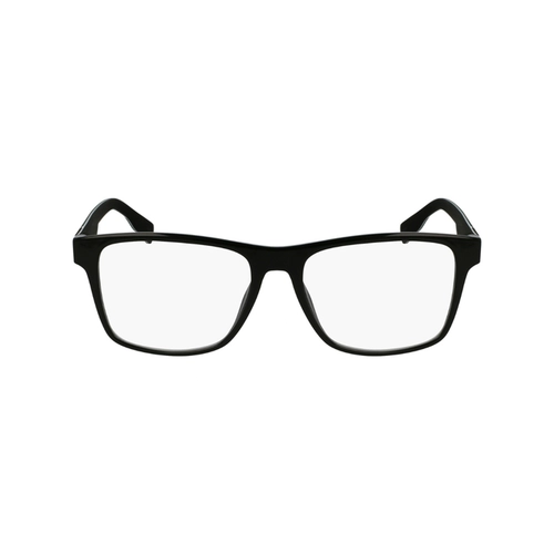 Óculos de Grau Lacoste com Clip-On L2707MAG-SET N 001 55 Acetato Preto com lentes na cor Verde