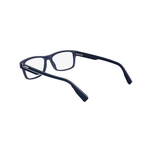 Óculos de Grau Lacoste L2707N N400 55 Acetato Azul