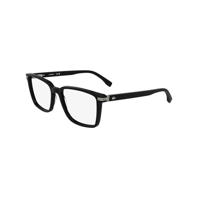 Óculos de Grau Lacoste L2986 N001 55 Acetato Preto 1
