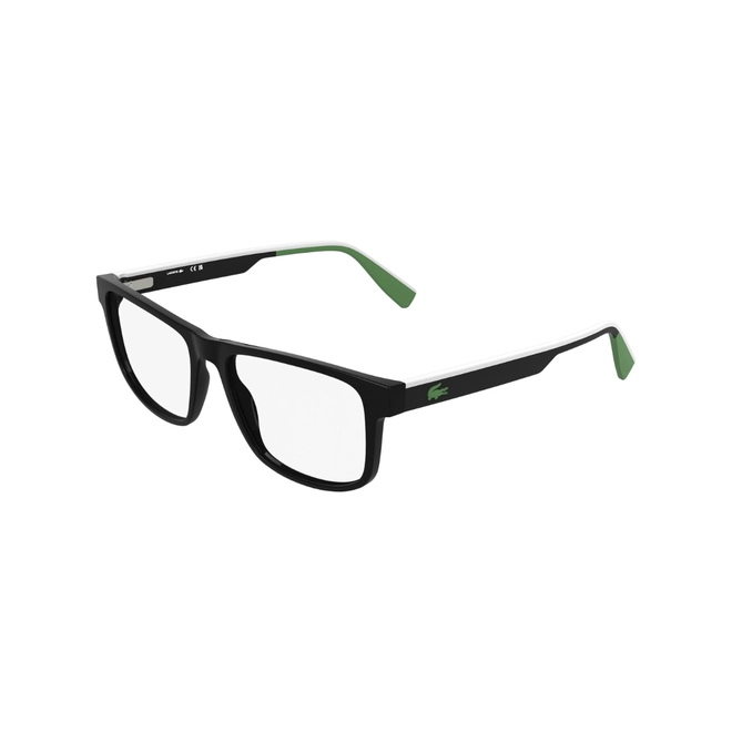 Óculos de Grau Lacoste L4011 001 56 Acetato Preto 1