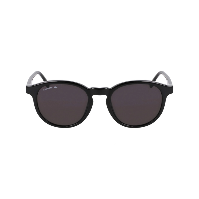 Óculos de Sol Lacoste L6030S N001 50 Acetato Preto com lentes na cor Cinza 2