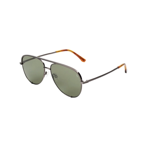 Óculos de Sol Reserva RSV1004S 033 60 Metal Cinza com lentes na cor Verde