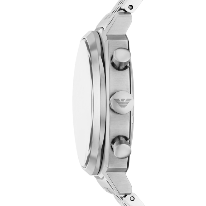 Relógio Emporio Armani Carlo Cronógrafo - AR11725 P1SX Prata 3