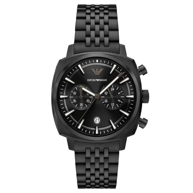 Relógio Emporio Armani Carlo Cronógrafo - AR11727 P1PX Preto 1