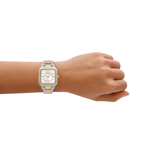Relógio Emporio Armani Cecilia Feminino - AR11745 B1SK Bicolor