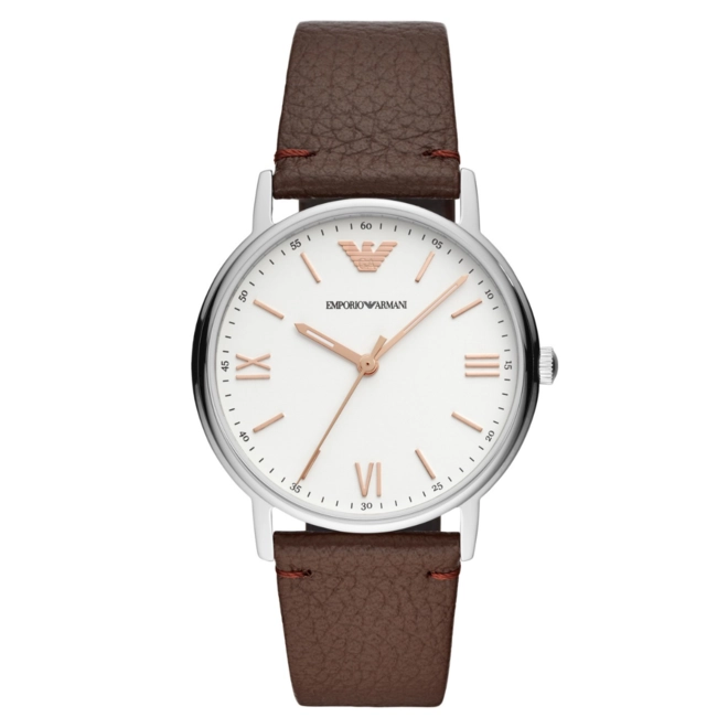 Relógio Emporio Armani Kappa Masculino - AR11173B1 B3NX Branco 1