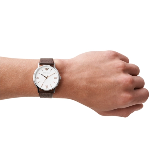 Relógio Emporio Armani Kappa Masculino - AR11173B1 B3NX Branco