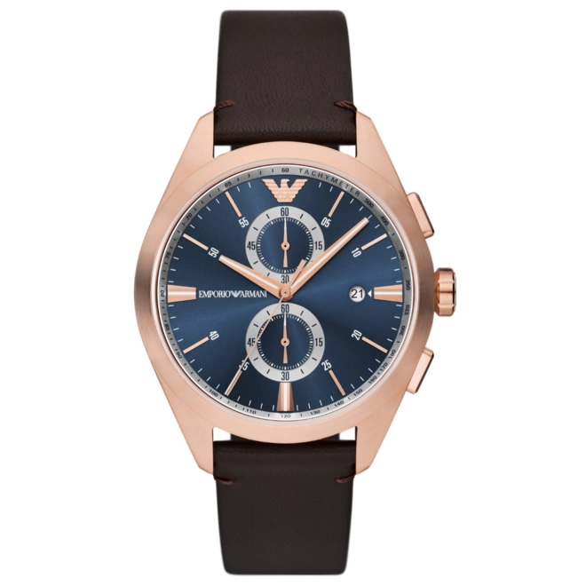 Relógio Emporio Armani Claudio Cronógrafo - AR11554B1 D1NX Azul 1